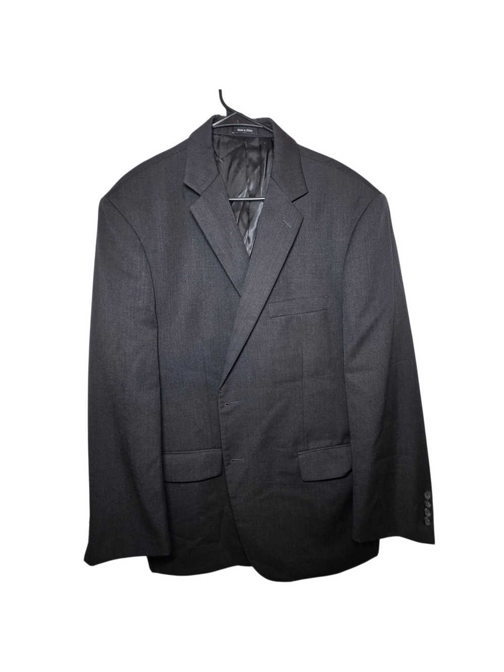 Pronto Uomo Platinum Gray Wool Blazer Sport Coat 48R
